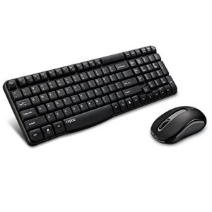 Rapoo Wireless Keyboard & Mouse X1800s - Black