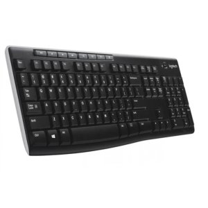 LOGITECH K270 WIRELESS KEYBOARD - BLACK - 920-003736