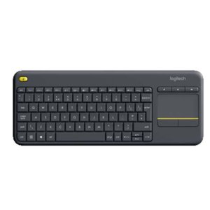 LOGITECH K400 PLUS WIRELESS KEYBOARD WITH TOUCHPAD - BLACK - 920-007145