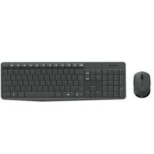 LOGITECH MK235 WIRELESS KEYBOARD AND MOUSE COMBO - GREY - 920-007931