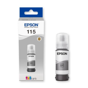 EPSON INK CART 115 Grey for L8160 and L8180 - 70ml - C13T07D54A