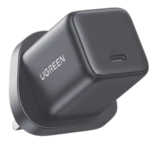 UGREEN USB-C 30W PD Charger UK Black - X513