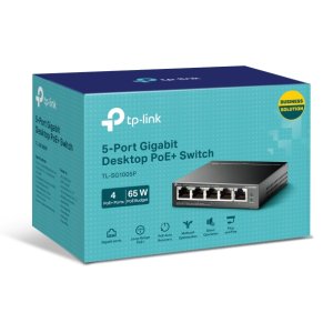 TP-Link 5-Port Gigabit Desktop Switch with 4-Port PoE - TL-SG1005P