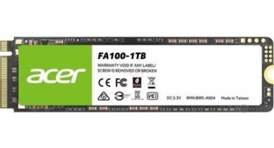 ACER FA100 INTERNAL SSD M.2 PCIe Gen 3*4 NVMe 2280 - 1TB - BL.9BWWA.120