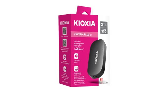 KIOXIA EXCERIA PLUS G2 PORTABLE EXTERNAL SSD 2TB-  LXD20K002TG8