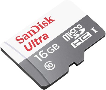 SanDisk Ultra MicroSD CLASS 10 80MBPS 16GB -SDSQUNS-016G-GN3MN