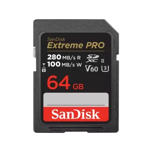 SanDisk Extreme PRO SDHC™ And SDXC™ UHS-II Card - 64GB-SDSDXEP-064G-GN4IN