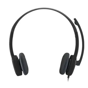 LOGITECH Stereo Headset H151 - Black (3.5 MM JACK) - 981-000589 
