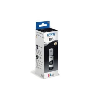 Epson Ink Bottle Epson 106 EcoTank Photo Black Ink (C13T00R140)