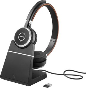 Jabra Evolve 65 SE STEREO Headset with Link380a-6599-833-499