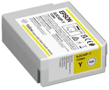 Epson Ink Cartridge Epson SJIC42P-Y C4000 Yellow Ink C13T52M440