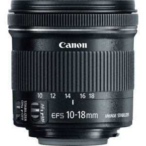 CANON EF-S 10-18MM F/4.5-5.6 IS STM LENS