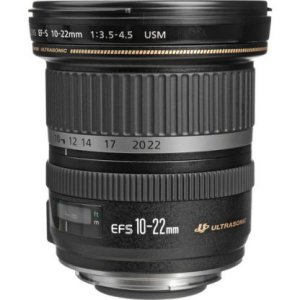 CANON EF-S 10-22MM f/3.5-4.5 USM LENS