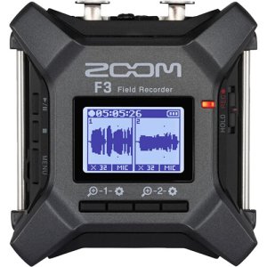 Zoom Portable Recorder Zoom F3 2-Input / 2-Track Field Recorder