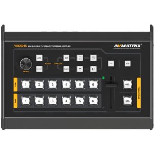 AVMATRIX VS0601U Mini 6-Channel Multiformat Video Switcher