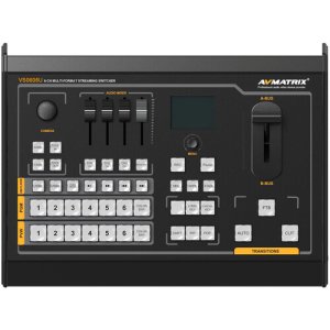 AVMATRIX VS0605U Professional 6-Channel Multiformat Video Switcher