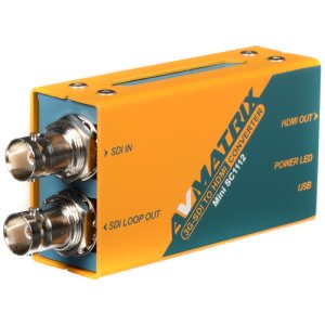 AVMATRIX Mini SC1112 3G-SDI to HDMI Converter
