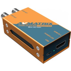 AVMATRIX Mini SC1221 HDMI to 3G-SDI Converter