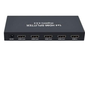 HDMI Splitter 1x4 HDMI Video Splitter 4K Full HD Signal Distribution Amplifier