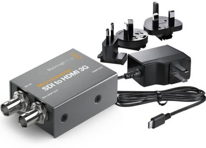 BLACKMAGIC MICROCONVERTER SDI-HDMI 3G WITH ADAPTOR- BMMICCONSDIHDMI