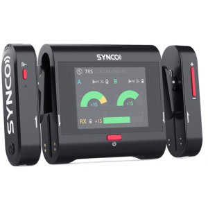 SYNCO G3 Pro Digital 2.4GHz Dual Wireless Microphone System