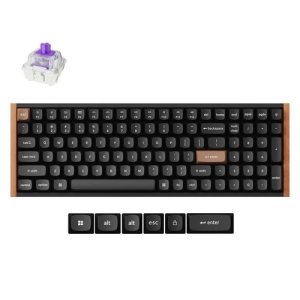 Keychron K4 HE Wireless Magnetic Switch Custom Keyboard (K4H-F1)-Keychk4hek4hf1