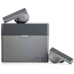 MOON MOCA Grey True Wireless Earbuds