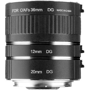 Viltrox DG-C Extension Tube Set (12mm, 20mm, 36mm)
