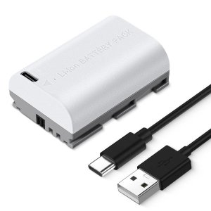 K&F Concept LP-E6NH Battery with 2600mAh Capacity and Type-C-KF28.0033S1