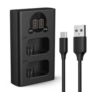 K&F NP-FW50 DUAL CHARGER-KF28.0009V1