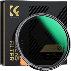 K&F Concept Nano-X Series True Color Variable ND2-32 Filter (82mm, 1 to 5-Stop)