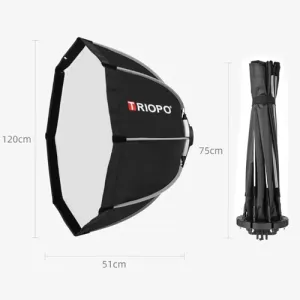 Triopo KX120 Softbox with Grid