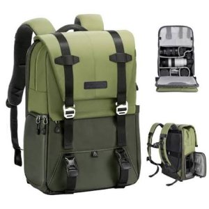 K&F KF 13.087AV2 MULTIFUNCTIONAL BACKPACK (GREEN)