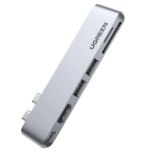 UGREEN CM380 6-in-2 Dual USB-C Multifunction Hub-80856