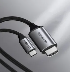 UGREEN MM142 Type-C to HDMI 4K 60Hz Cable 1.5M (Black, Gray)-50570