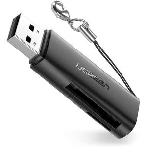 UGREEN CM264 USB 2.0 Multifunctional Card Reader TF & SD Card Reader-60721