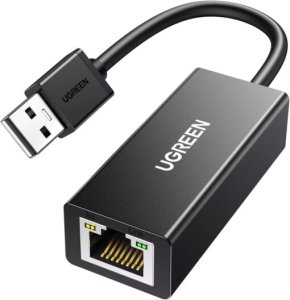 UGREEN CR110 USB 2.0 10/100Mbps Ethernet Adapter (Black)-20254