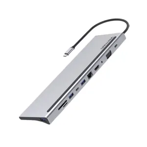 Vention USB-C Multi-Functional 12-in-1 Docking Station 