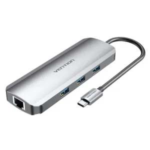 Vention USB-C MULTI-FUNCTIONAL 9 in 1 DOCKING STATION