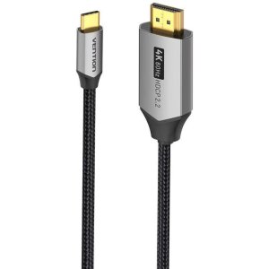 Vention USB-C to HDMI Cable 2M Black Aluminum Alloy Type-VEN CGOBH