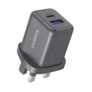 UGREEN X516 30W GaN Charger with USB-C & USB-A Port