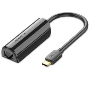 Vention 3 PORTS USB 2.0 HUB 0.15M with LAN Black-VEN CHPBB
