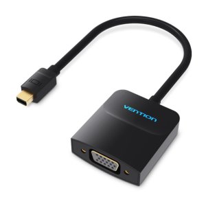Vention VGA(3+6) Male to Male Cable with ferrite cores 1.5M Black- VEN DAEBG
