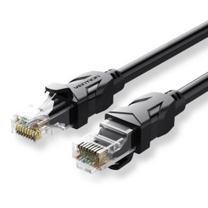 Vention Cat.6 UTP Patch Cable 3M Black-VEN IBEBI