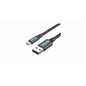 Vention USB 2.0 A Male to Micro-B Male 3A Cable 2M Black VEN COLBH