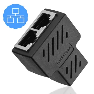 UGREEN CM210 RJ45 Splitter Adapter 2 Pack Black