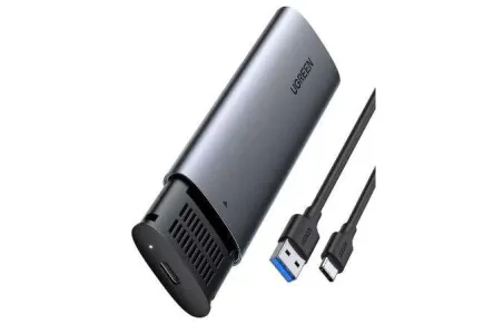 UGREEN CM400 USB-C to M.2 NGFF 5G Enclosure A to C Cable 50cm