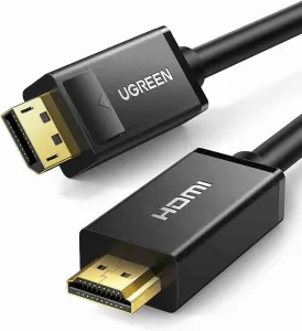 UGREEN DP101 DP Male To HDMI Male Cable- 5m