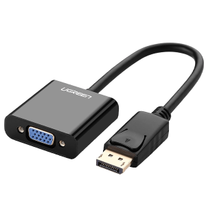 UGREEN DP109 DP Male to VGA Female Converter -Black