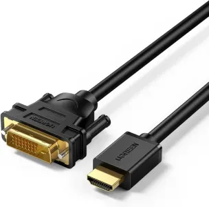 UGREEN HD106 HDMI to DVI 2K Cable Male to Male 2m - Black